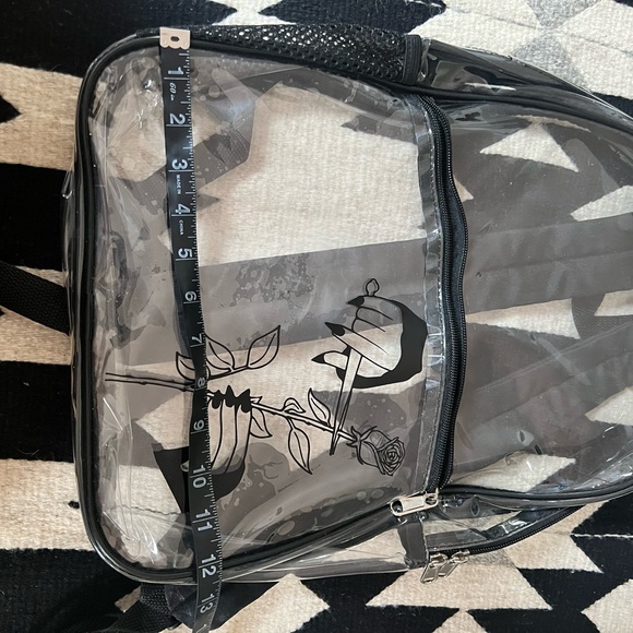 Morticia Addams Rose backpack - Picture 4 of 4